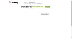 Desktop Screenshot of createlink.info